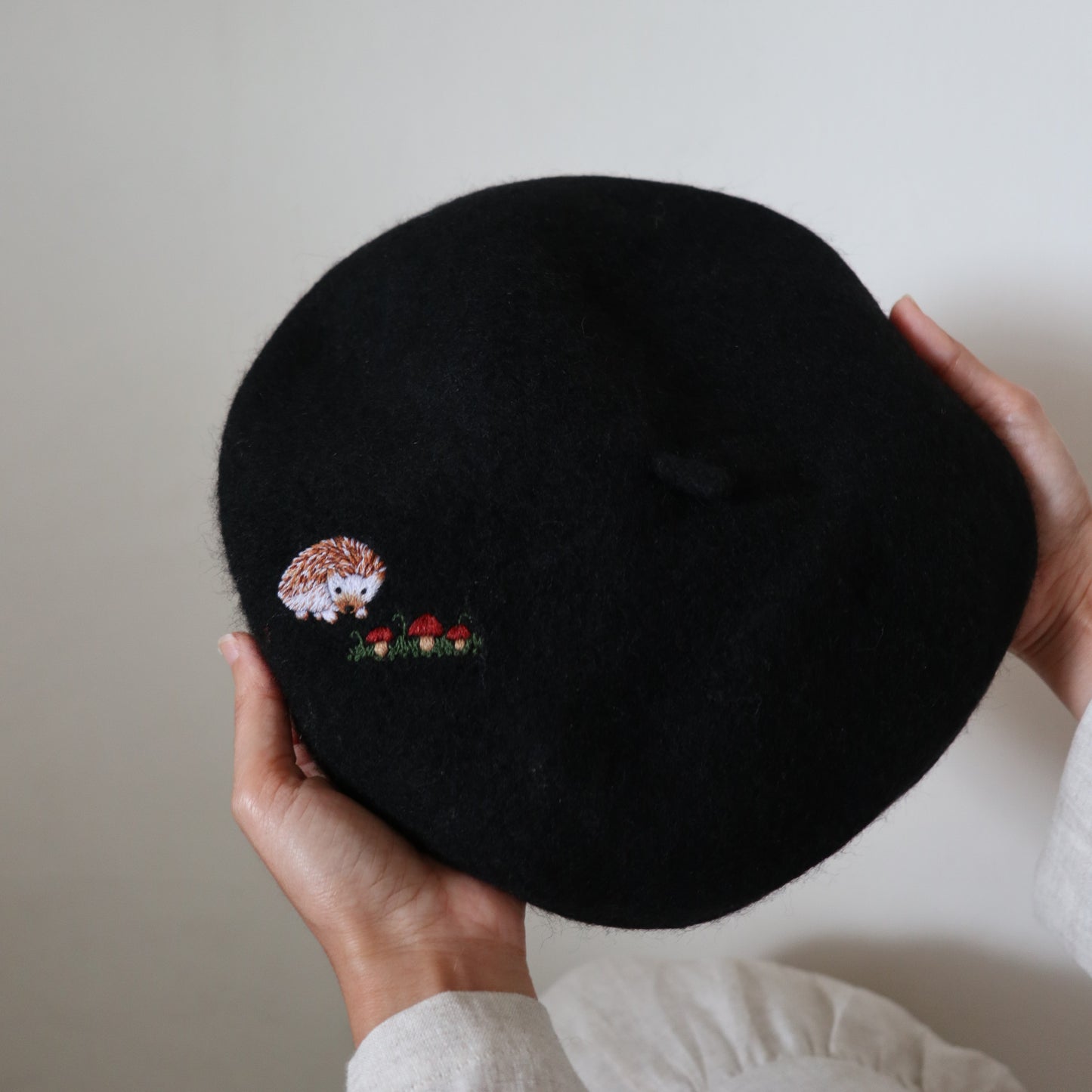 動物系列|手刺繡羊毛帽