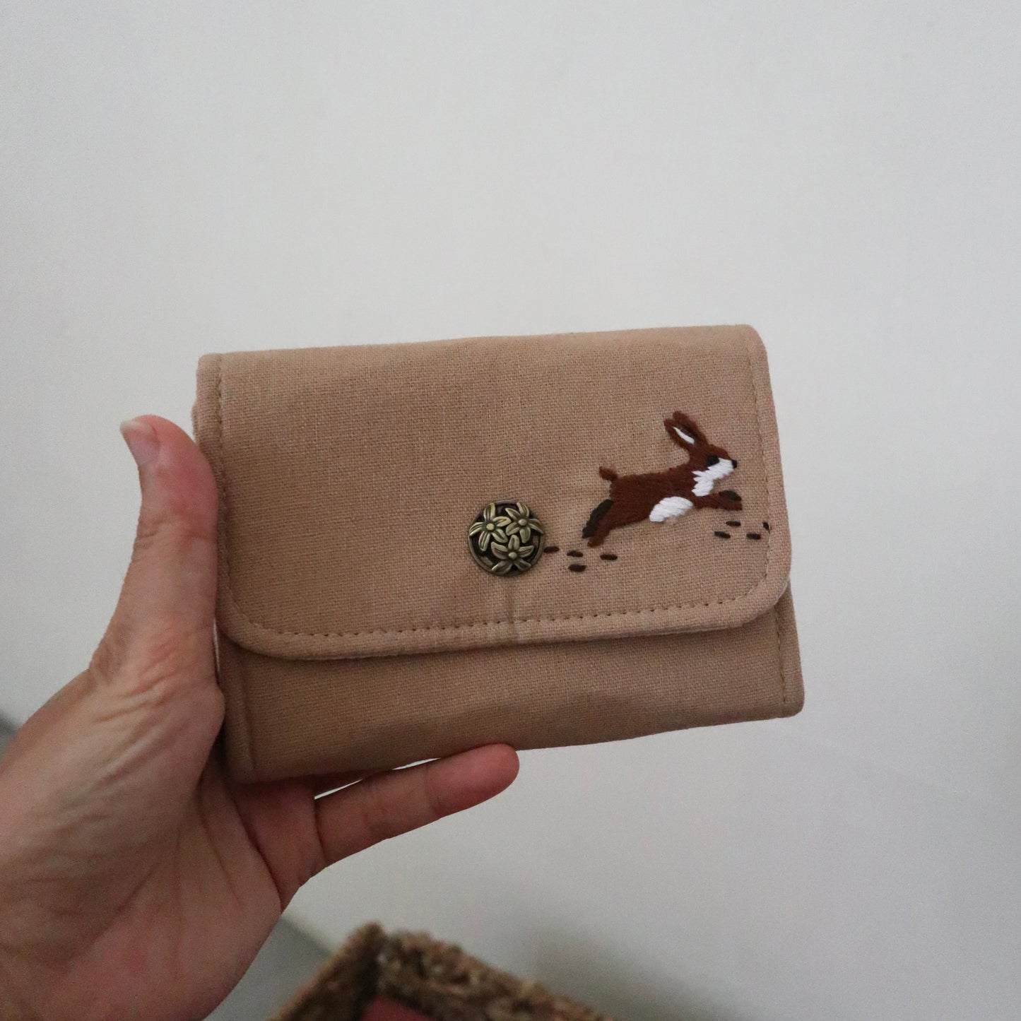 手刺繡小錢包| Little Wallet