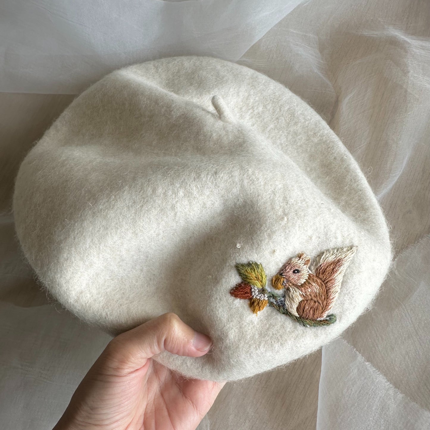 動物系列｜手刺繡羊毛帽