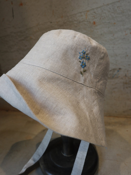 Forget me not寬帽沿漁夫帽|Wide Brim Version